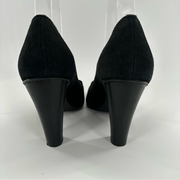 Circa Joan & David Duseascape heels size 6.5 black suede pumps 90s y2k pinup - Picture 6 of 14